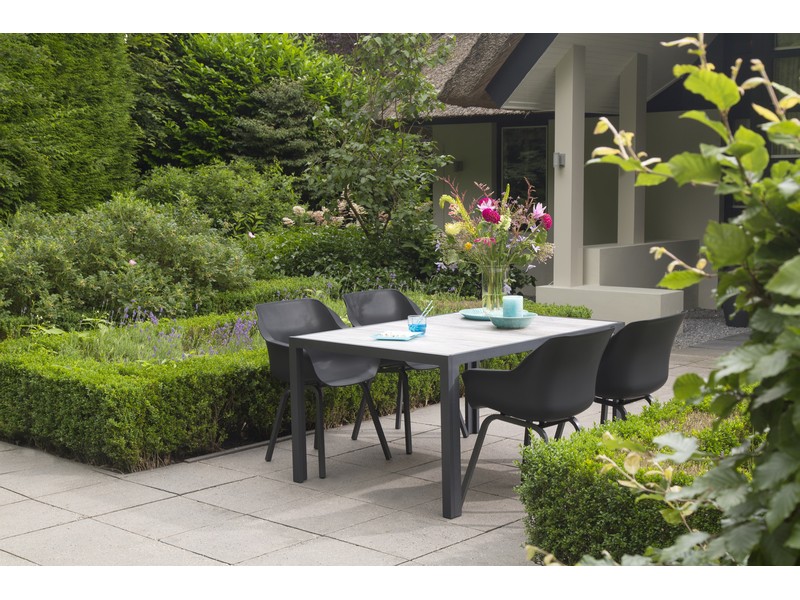 Collectief Verstrooien Afvoer hartman tuinset sophie element xerix met tanger tafel 168 x 105 antraciet -  Te Velde
