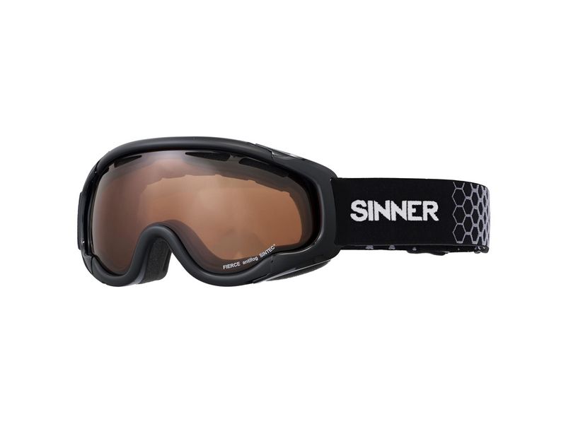 Excentriek Natuur Nadeel Sinner fierce skibril zwart met oranje sintec lens - Te Velde